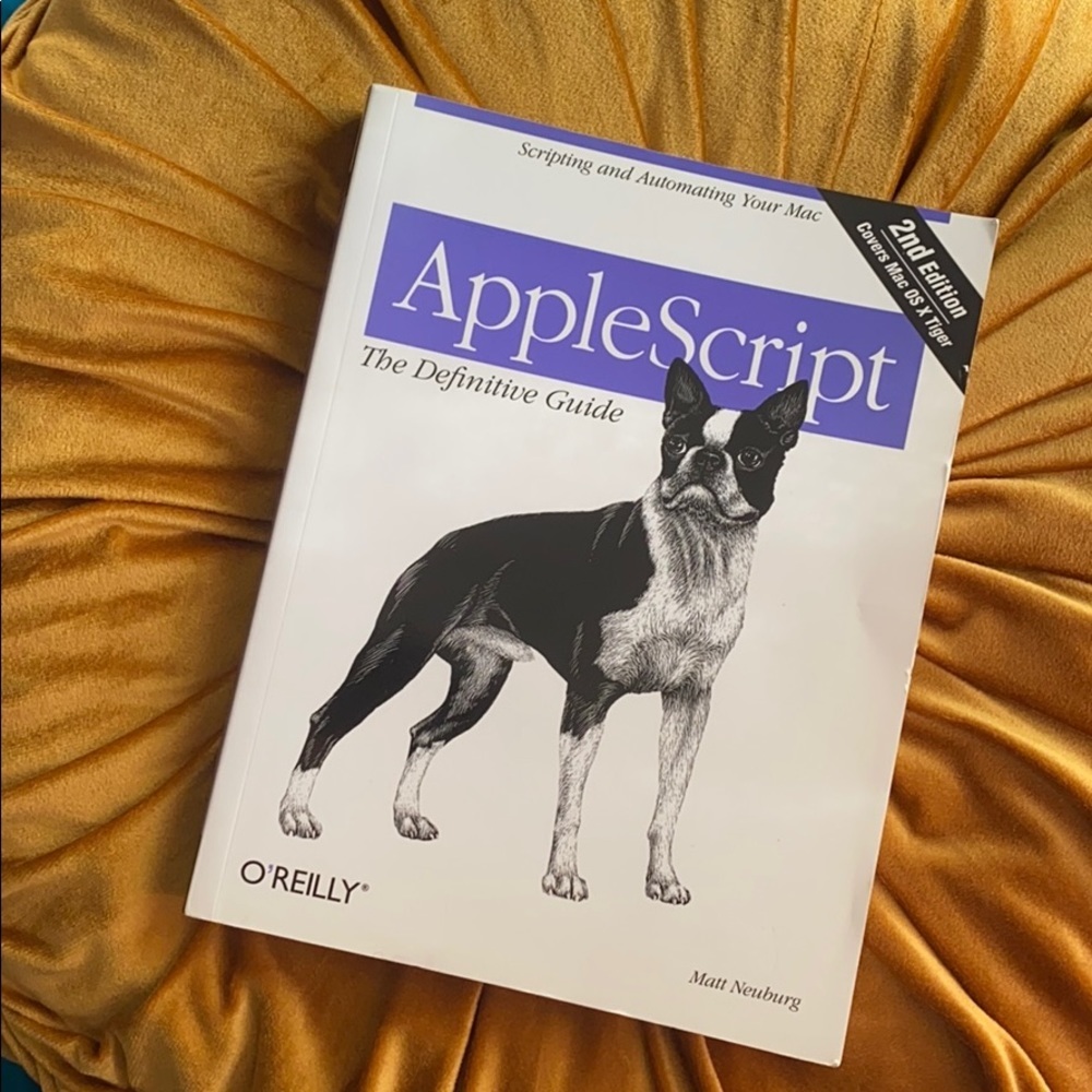 Book AppleScript: The Definitive Guide, 2ndEdition